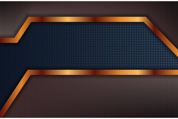 Brown Blue Gold Horizontal Background Graphics