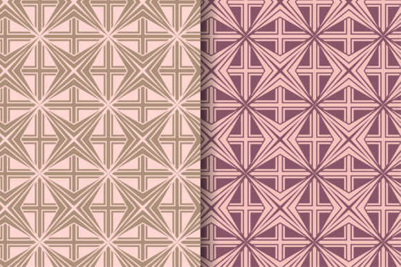 Cross Pastel Color Pattern: Graphics for Modern Branding