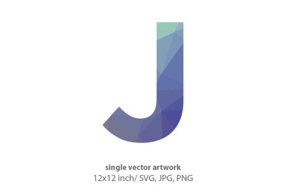 Geometrical Pattern, Letter J: Graphics & Icons for Local Branding