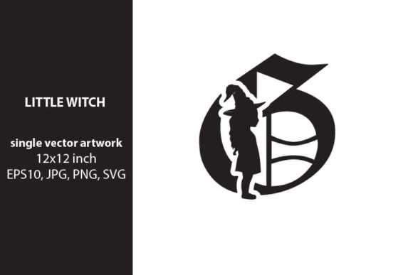 Little Witch - Monogram Letter G