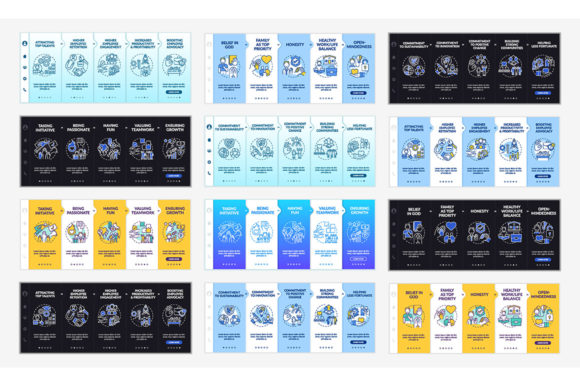 Personal Creeds Onboarding Template Set: Graphics for Digital Sellers