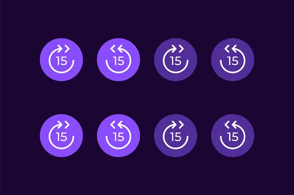 Speed Control UI Elements Kit: Graphics for Ux And Ui Kits