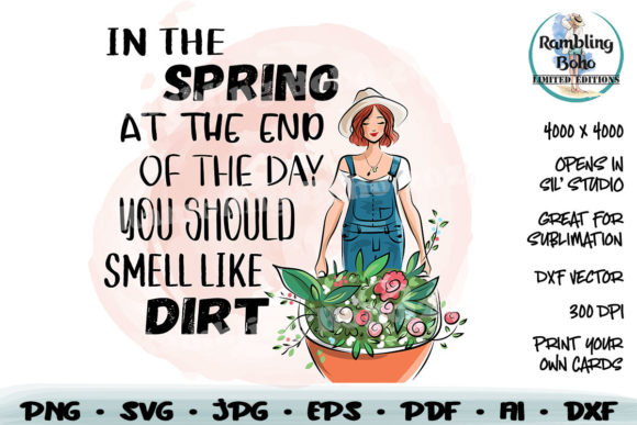 You Should Smell Like Dirt Graphics and Crafts